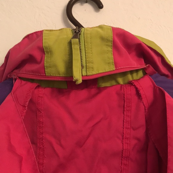 Vintage Retro SOS Ski Jacket - Picture 4 of 9